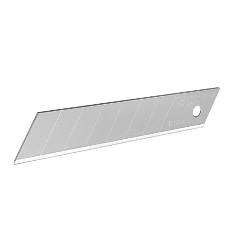 Lames de cutter 18mm - carte 10 lames - fatmax - STANLEY - 2-11-718