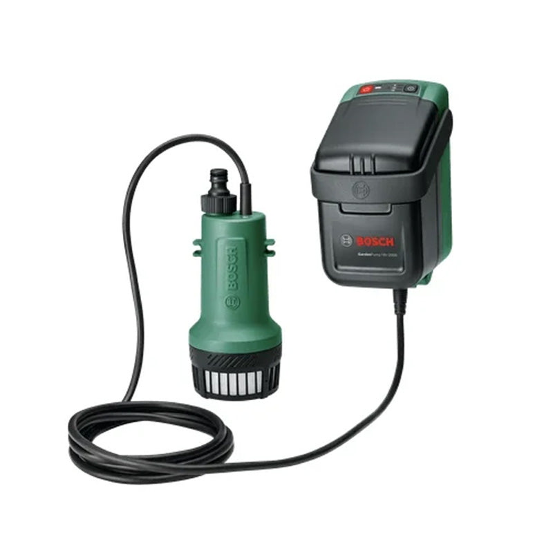 Pompe à eau de pluie sans-fil BOSCH GardenPump 18V-2000 sans batterie