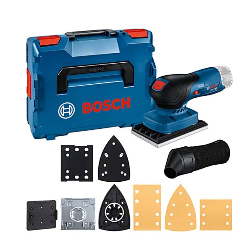Ponceuse vibrante sans-fil BOSCH GSS 12V-13 - 0 601 9L0 001 Professional (vendu sans batterie) en L-BOXX avec accessoires