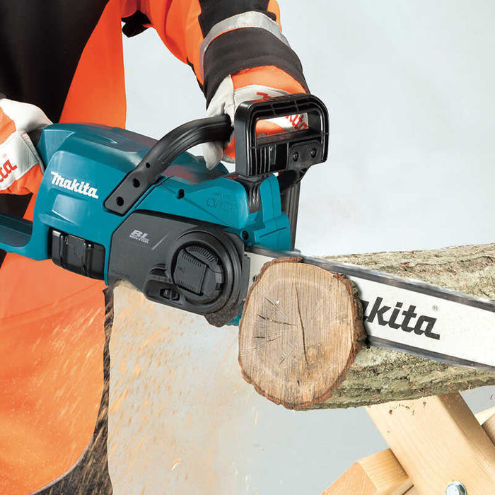 Tronçonneuse 18V MAKITA DUC357ZX3 35cm brushless (machine seule)