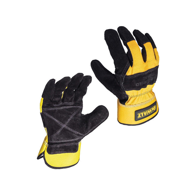 Gants de travaux lourds DEWALT DPG41L EU taille 9 en cuir paume doublée
