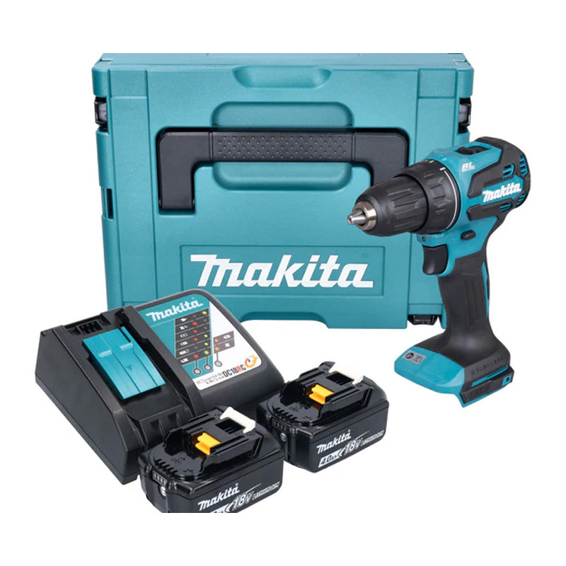 Perceuse visseuse Brushless 65nm 2x4Ah 18V - DDF490RMJ MAKITA - Ø 13 mm - Makpak