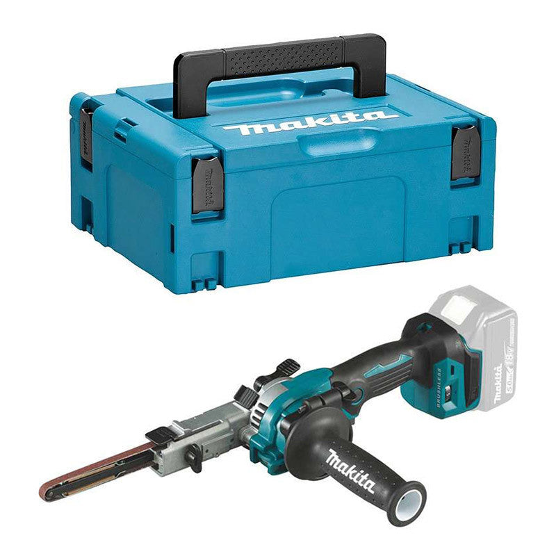Ponceuse à bande MAKITA DBS180ZJ 18V (vendu sans batterie) avec Coffret
