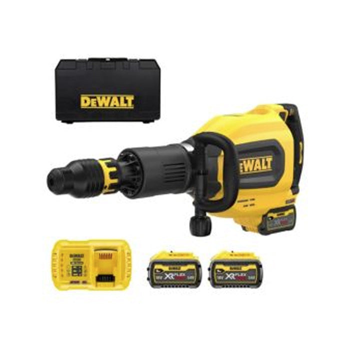 Marteau de démolition SDS-max XR FLEXVOLT DEWALT DCH911X3-QW 54V 3X3Ah Li-Ion Brushless 27J