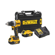 Perceuse visseuse percussion compacte XR DEWALT DCD805P2LRT-QW 18V 2X5Ah Li-Ion Brushless - lanière de sécurité