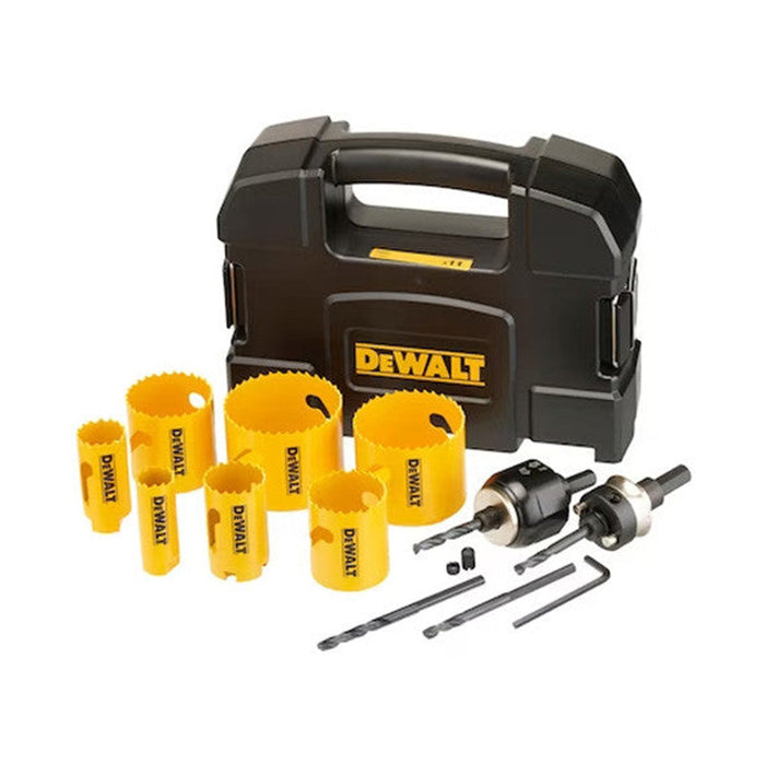 Coffret de 11 pièces pour scies-cloches bi-métal DEWALT