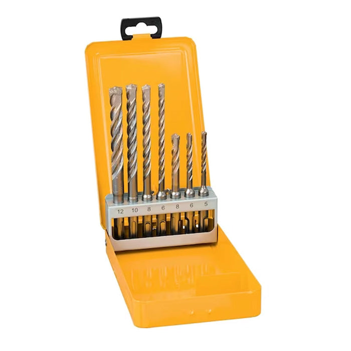 Coffret de 7 forets SDS-Plus Extreme DEWALT DT9701-QZ 5,6 (x2), 8 (x2), 10, 12 mm