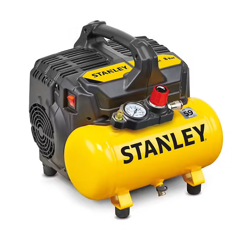 Compresseur 6L Silencieux 1HP STANLEY FATMAX coaxial sans huile