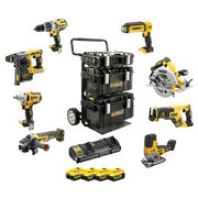 Kit 8 outils DEWALT DCK856P4-QW XR 18V + 4 batteries 5Ah Li-Ion