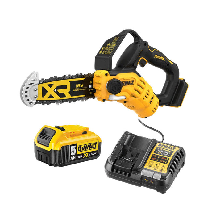 Elagueuse 18V DEWALT DCMPS520P1-QW Brushless avec une batterie 5,0 Ah