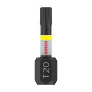 Embouts 6 pans T20 BOSCH Impact Control 25 mm - 2 pièces