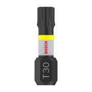 Embouts 6 pans T30 BOSCH Impact Control 25 mm - 2 pièces