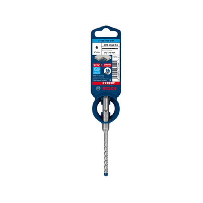 Foret pour perforateur BOSCH EXPERT SDS plus-7X 6 x 50 x 115 mm