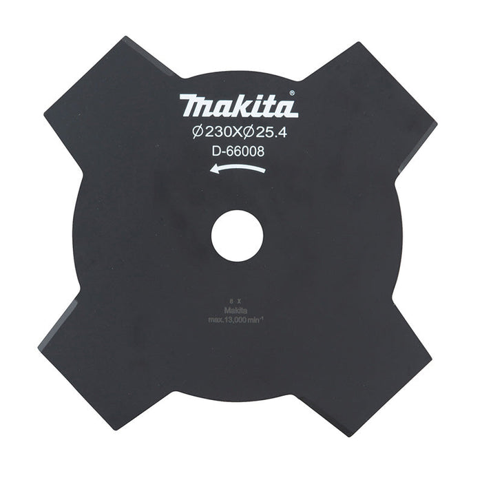 Lame pour débroussailleuse 4 dents MAKITA D-66008 230x25.4mm