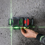 Laser lignes BOSCH GLL 18V-120-33 CG - 0 601 065 101 Professional (vendu sans batterie) en L-BOXX avec accessoires