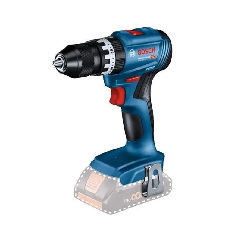 Perceuses-visseuses à percussion sans-fil BOSCH 06019K3300 GSB 18V - 45 en boite carton (sans batteries, sans chargeur)