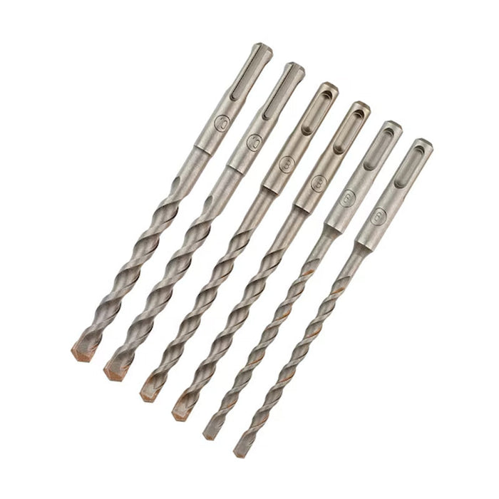 Pack de 6 forêts SDS-Plus DEWALT DT60302-QZ Ø 6mm, 8mm, 10mm