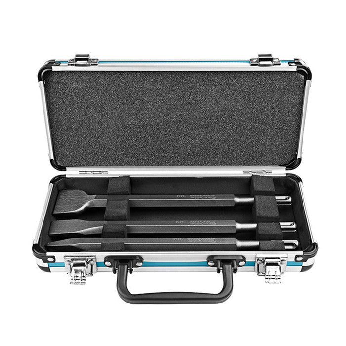 Coffret de 3 pièces MAKITA D-42357 1 pointe, 1 burin, 1 burin large SDS-PLUS