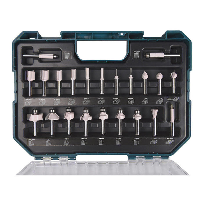 Coffret de 22 fraises MAKITA D-74778