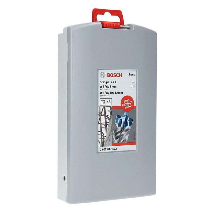 Coffret de 7 forets BOSCH PRO 2607017502 SDS-plus-7X