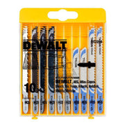 Lames de scie sauteuse pour bois et métal en T DEWALT DT2294-QZ en coffret de 10 lames
