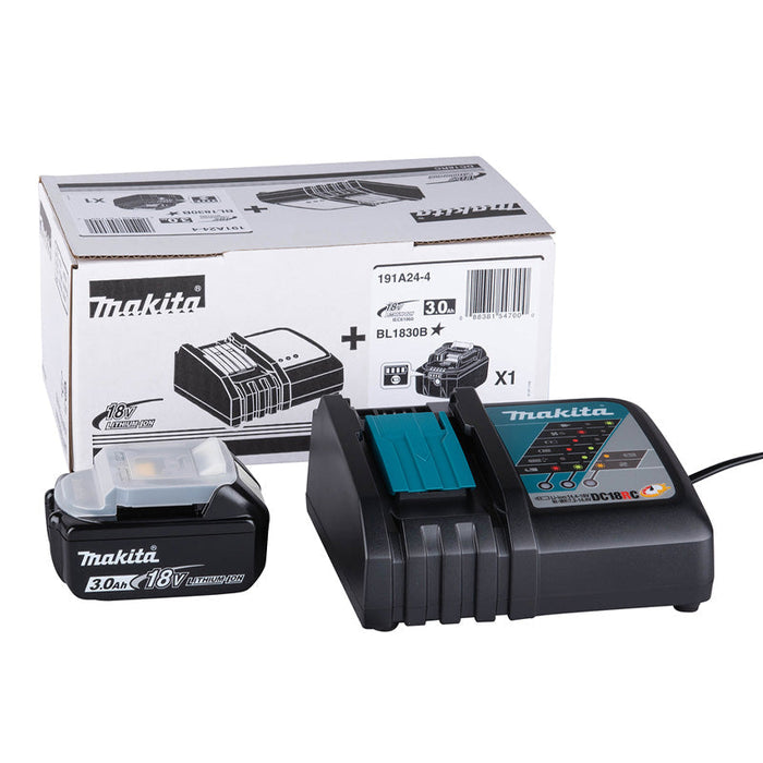Power Pack MAKITA 191A24-4 18V LXT batterie 3Ah et chargeur rapide