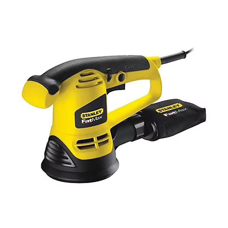 Ponceuse Excentrique 480W - 125 mm - 3 Abrasifs - FME440K-QS STANLEY FATMAX