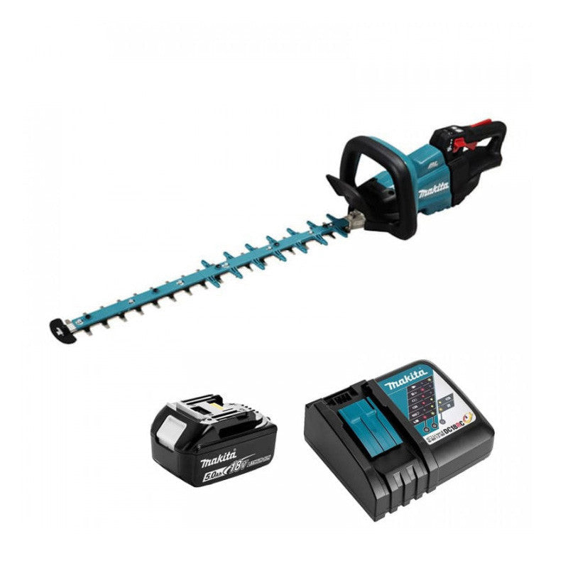Taille-haie MAKITA DUH602RT 18V Batterie 18V 5Ah + 1 chargeur